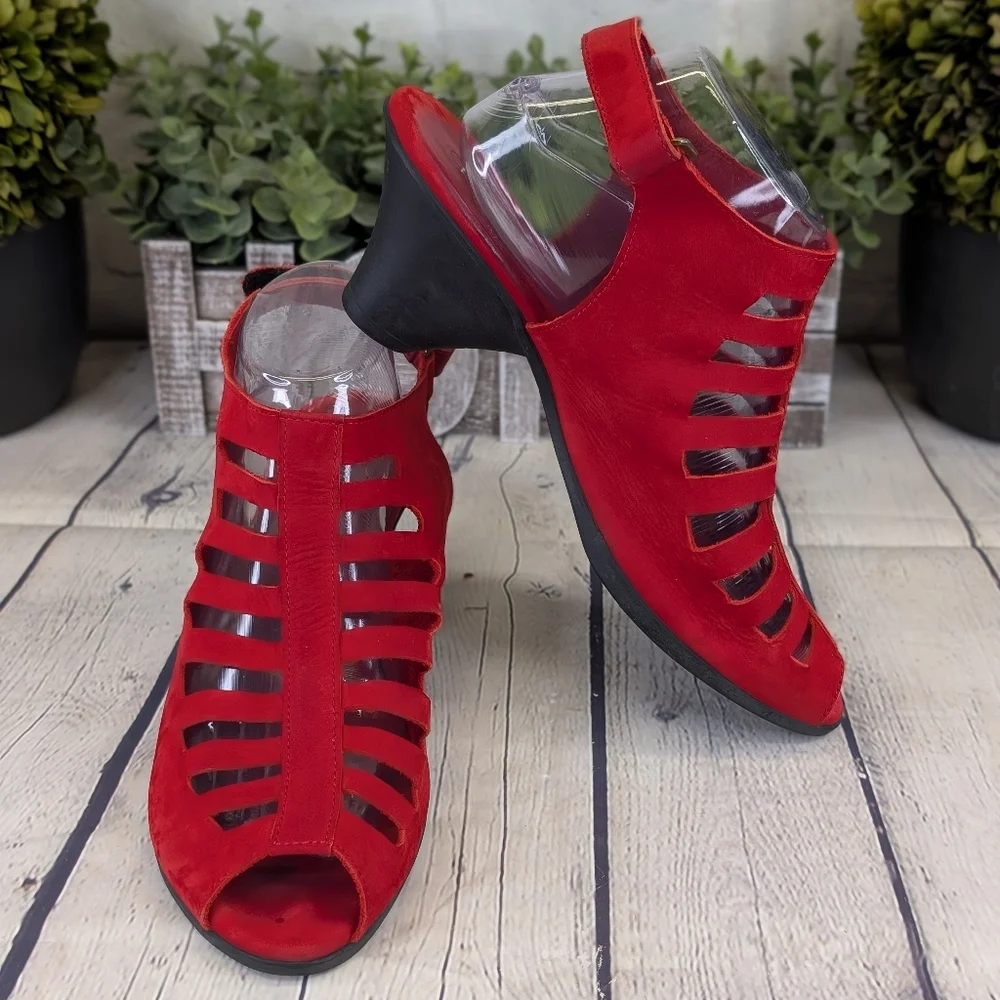 Arche Soexor Slingback Wedge Sandal - Size EU 41